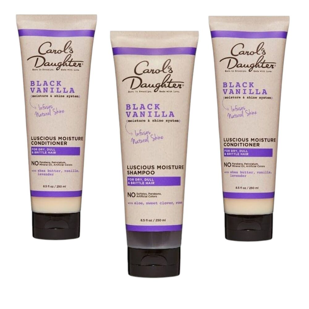Carol’s Daughter Black Vanilla Shampoo & Conditioner Moisture & Shine System